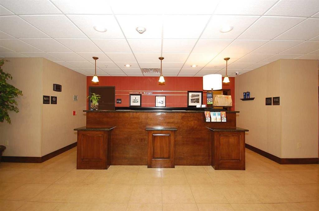 Hampton Inn & Suites Borger Inreriör bild